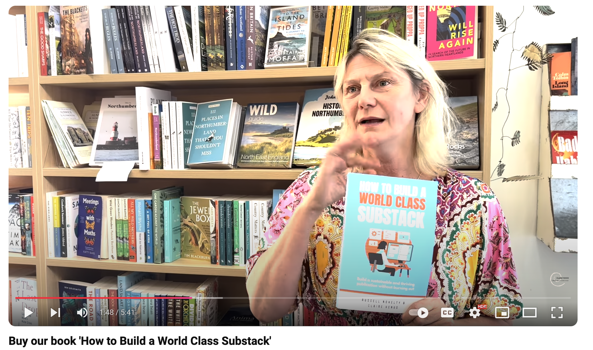 Suzy Walker talks about Substack mastery with Claire